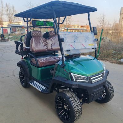 New 4 Seater Off-Road Electric Golf Cart Equipped With Lithium Battery Energy Saving Cheap