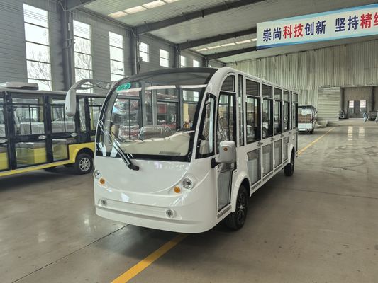 Customizable Closed 17-Seater Convertible Electric Sightseeing Car For Scenic Spots Hotels And Airport Transfers