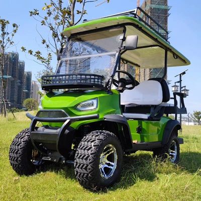 4 Seater Golf Cart With 225/40-10 Vacuum Radial Tyre Wheels Golf Trolley For Low Speed B2B Needs