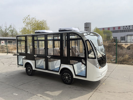 Customizable LOGO Supported Electric Tourist Vehicle With 14 Seats