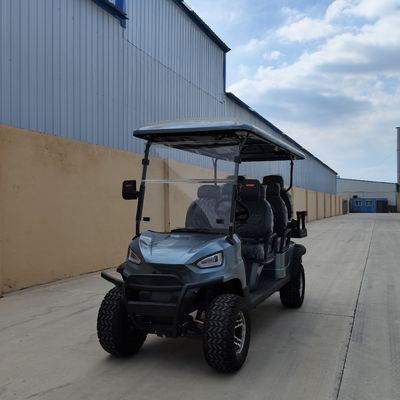 Six Seater Off Road Pink Luxury Electric Golf Cart With Customizable Color And LOGO OEM ODM