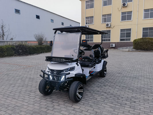 Çelik Çerçeve Güneş Paneli ve 225/40-14 Vakum Radyal Lastik Tekerlekleri ile Elektrikli Golf Arabası Mükemmel