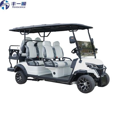 4+2 Seater Electric Golf Cart New Energy 48V Lithium Battery Street Legal