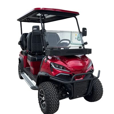 Wholesale Cheap Utility Electric Off Road Custom Free Design Electric Red 4 Seater Golf Cart Golf Buggy