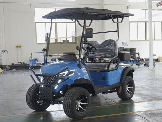 EV Golf Cart with EPS Power Steering 5KW HSLT Motor 48V 150Ah Lithium Battery and Stable Anti Slip Tires for Smooth Ride