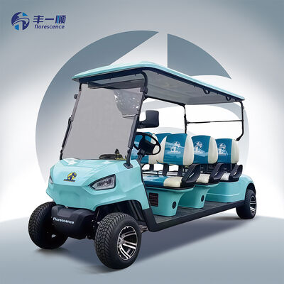 Chinese 6-Seater Electric Golf Cart  48V 5kW AC Motor for Hotels, Resorts & Golf Communities