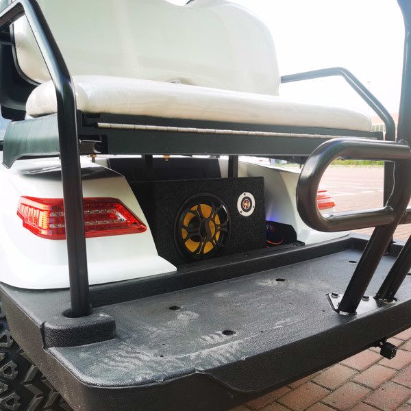 40 Mph EV Zone Golf Cart Vehicle 24 Passengers Power Steering